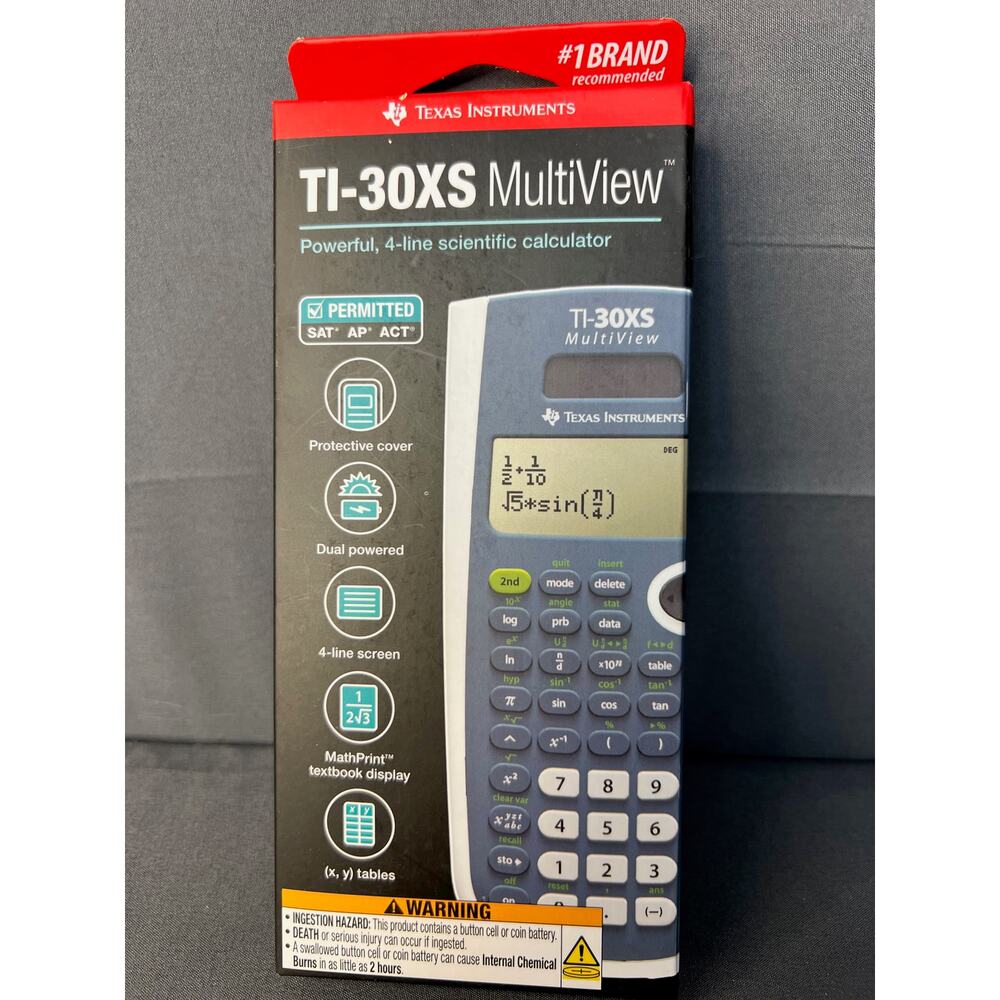 New Texas Instruments TI-30XS Multiview Calculator